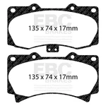 Ebc Disc Brake Pad Set - Front Yellowstuff Our Flagship Range Fmsi D1119 2005 Th New. Price: $249.70.