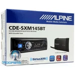 Refurbished Alpine CDE-SXM145 Car Stereo Radio Usb Player Receiver Sirius Pkg Used. Price: $235.00.