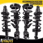 Front & Rear Complete Struts Coil Spring Assemblies For 2002-2006 Honda Cr-v New. Price: $235.46.