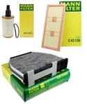 Mann Oil Air Carbon Cabin Filter Kit For Mercedes W204 C207 W212 C300 E350 E400 New. Price: $69.95.