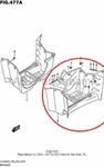 New Oem Suzuki King Quad LT-F400 Fsi Left Side Footwell Mud Guard. Price: $64.95.