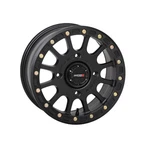System SB-5 Beadlock Wheel 15X10, 4/137, 5+5 Matte Black 15S3-55371 New. Price: $278.54.