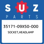 35171-09X50-000 Suzuki Socket,headlamp 3517109X50000, New Genuine Oem Part. Price: $20.47.