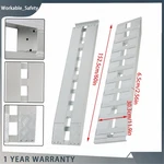 5' 60"X12" Aluminum 6500 Lbs Truck Car Auto Trailer Ramps Hook & Knife New. Price: $178.77.