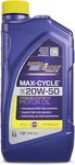 (06316-6PK Max-cycle 20W-50 High Performance Synthetic Motorcycle Oil Quart, New. Price: $134.99.