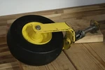 John Deere F911 F925 F930 F932 F935 F1145 60 & 72" Mower Deck Caster Wheel Used. Price: $275.00.