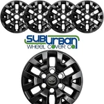 Fits 2016-2023 Toyota Tacoma 16" Gloss Black Wheel Skins # IMP-445BLK New SET/4. Price: $89.99.