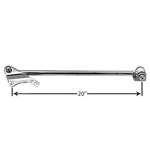 Speedway Motors Plain Steel Bolt-on Rear Panhard Bar, Fits Ford 8 & 9 Inch Axles New. Price: $129.99.