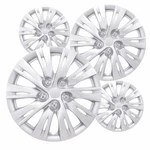 Set Of Hubcaps 16 Inch Silver Abs Wheel Covers For 2012 - 2014 Toyota Camry New. Price: $57.95.