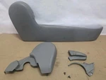 03-09 Toyota 4RUNNER Front Right Passenger Seat Lower Trim Manual Adjus Grey Oem Used. Price: $79.99.