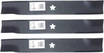 Rotary Blade Fits Husqvarna 18" X 5 Point Star Pk Of 3 12124 New. Price: $40.95.
