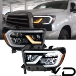 Vland For 07-13 Toyota Tundra 08-20 Sequoia Led Reflector Headlight W/sequential New. Price: $599.99.