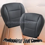 For 13-18 Toyota RAV4 Both Driver & Passenger Bottom Leather Seat Cover Black New. Price: $72.79.