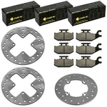 Front And Rear Brake Disc Rotors & Pads For Can Am 705600603 705600604 705600350 New. Price: $70.00.