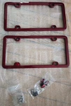 2005-2013 Nos Corvette C6 Altec License Frame Set 89U Crystal Red Metallic New. Price: $64.49.