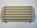 Vw Volkswagen Beetle Bug Oval Window Venetian Blinds Fixed Slats Ivory 1953-1957 New. Price: $130.00.