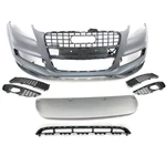 Replacement 2010 -15 Q7 Sline Sport Front Bumper Cover Grille Spoiler 7PC Set New. Price: $845.93.