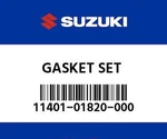 11401-01820-000 Suzuki Gasket Set 1140101820000 New Genuine Oem Part Japan. Price: $116.62.