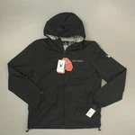 Spyder Jacket Men's Size Medium Black Hood Full Zip Windbreaker Flex Rain Resist New. Price: $41.24.