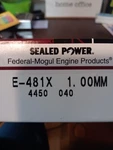 Sealed Power E-481X 1.00MM Unopened Box New. Price: $59.99.