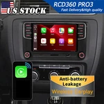 Scumaxcon Stereo Wireless Carplay RCD360 PRO3 330 Bluetooth Sd Rvc For Vw New. Price: $379.50.