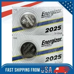 Lot 2-100 Energizer 3V Lithium Battery CR2025 BR2025 DL2025 Button Cell New. Price: $50.99.