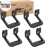 Universal Side Slip-proof Aluminum Hoop Nerf Bars Assembly Black New. Price: $176.28.