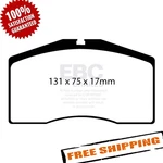 Ebc DP3997C Redstuff Ceramic Low Dust Front Brake Pads For 96-97 Porsche 911 New. Price: $289.32.