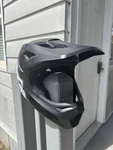 Fox Racing Helmet Bicycle Bike Bmx Rampage Comp Large Matte Black Pre-owned. Price: $100.00.