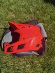 Fox, Carbon Fiber, Racing Helmet Rampage New Size Medium 57 To 58 Cm. Price: $428.88.