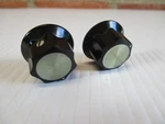 Black Knobs Sliver Centers Pair Guitar Amp Vintage Radio Nos Qty Av New. Price: $15.50.