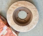 Alfa Romeo Brake Disc Rotor Oem Dunlop +pads 1963-1965 Duetto Giulia Gt 105 Free New. Price: $165.50.
