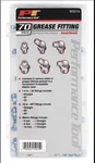 Performance Tools W5215 70 Piece Grease Fitting Assortment New. Price: $10.49.