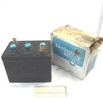Delco DC-7 B17 6V Dry Charge Battery Blue Caps Original Box & Warranty Card Nos New. Price: $393.63.