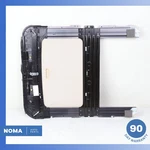 09-15 Jaguar X250 Xfr Top Track Rail W/ Headliner Oem Used. Price: $215.80.