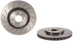 Brembo 09.A448.21 Uv Coated Vented Drilled Front Brake Rotor For Mercedes-benz New. Price: $130.99.