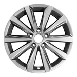Refurbished 17X7 Painted Light Silver Wheel Fits 2012-2013 Volkswagen Passat Remanufactured. Price: $207.96.