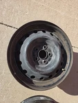 2012-2016 Impreza Steel 68797 Wheel 15 X Rim Black 28111FJ000 Used. Price: $75.00.