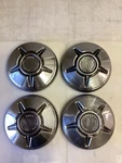 (4) 1970-74 Mustang, Maverick Stainless Hubcaps D0DA-1130-A, Econoline Van Used. Price: $173.69.