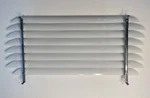 Vw Volkswagen Beetle Bug Rear Window Venetian Blinds Adjustable Slats 1965-1971 New. Price: $140.00.