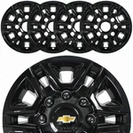 2020-2026 Chevrolet Silverado 2500 Lt 17" Black Wheel Skins Rim Covers Hub Caps New. Price: $139.99.
