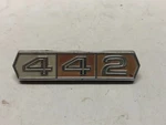 Rare Oem 1964-1965 Oldsmobile Aluminum 4-4-2 Fender & Trunk Emblem 387948 Used. Price: $50.00.