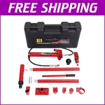 Garvee 10 Ton Hydraulic Jack Air Pump Lift Body Frame Porta Power Kit W/case New. Price: $134.99.