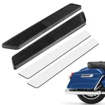Amazicha Black Reflectors Hard Saddle Bag Latch Cover One Size, New. Price: $17.23.
