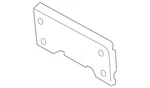 Genuine Bmw License Bracket 51-13-8-081-080 New. Price: $59.24.