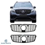 Front Grille For 13-15 Mercedes-benz X166 GL500 GL550 GL63 Gtr Chrome & Blcak New. Price: $109.00.