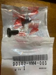 Nos Honda Oem ATC200 TRX250 300 350 Rr Fender Screws 90102-VM4-003 New. Price: $12.00.