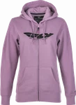 Women's Fly Corporate Zip Up Hoodie Mauve Md New. Price: $64.59.