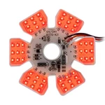 Gg Grand General 81776 Red Ultra-thin Hex Style Dual Function Interior Light New. Price: $93.23.