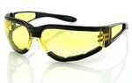 Zan Headgear ESH204 Shield Ii Sunglass, Black Frame, Yellow Lens New. Price: $34.98.